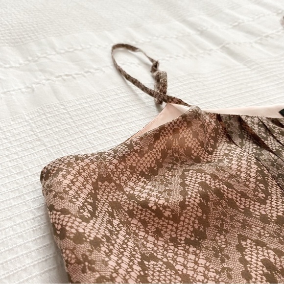 VICTORIA’S SECRET PINK PLEATED SLEEVELESS BABYDOLL MINI DRESS - S - Picture 9 of 10